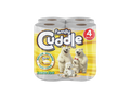FAMILY CUDDLE 2PLY 4 PACK LEMON TOILET TISSUE