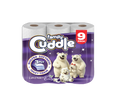FAMILY CUDDLE 3PLY 9 PACK LAVENDER TOILET TISSUE